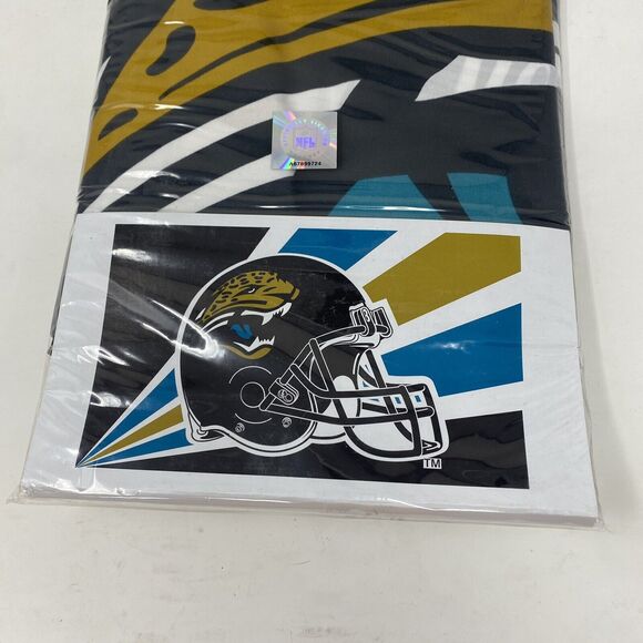 Jacksonville Jaguars NFL Football 3' x 5' Team Flag Banner Vintage 90s - Picture 4 of 6